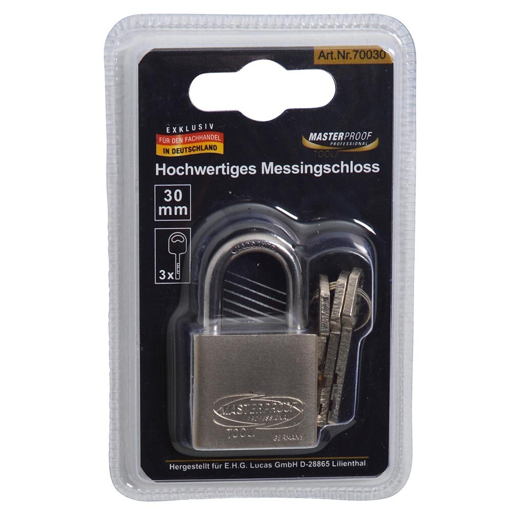 Sicherheits-Vorh&auml;ngeschloss 30 mm image number 1