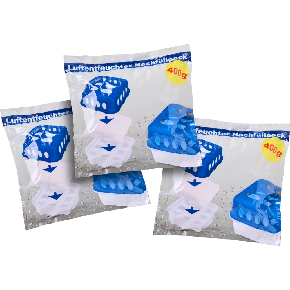 Luftentfeuchter Nachf&uuml;ller 3 x 400 g