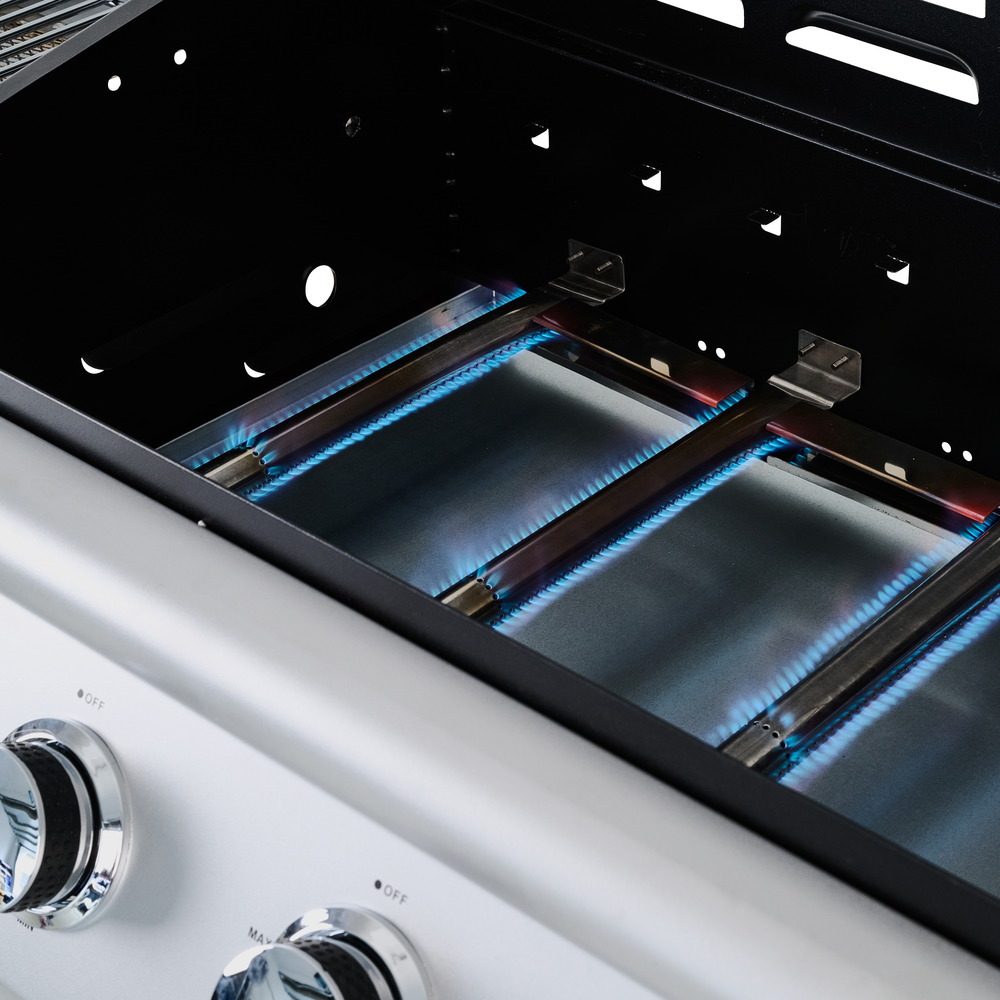 Gasgrill fahrbar Infrarot-Steak Zone silber-schwarz image number 2