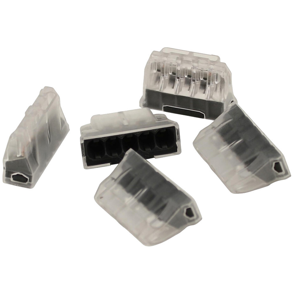 Steckklemme 5 St&uuml;ck je 5-polig 0,5-2,5 mm&sup2;