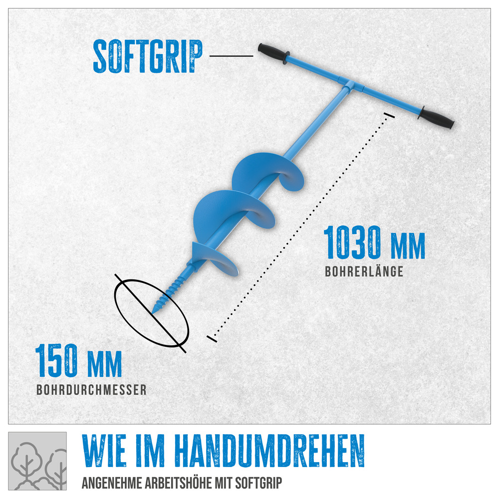 G&uuml;de&reg; Handbohrer GH150 103 cm image number 3
