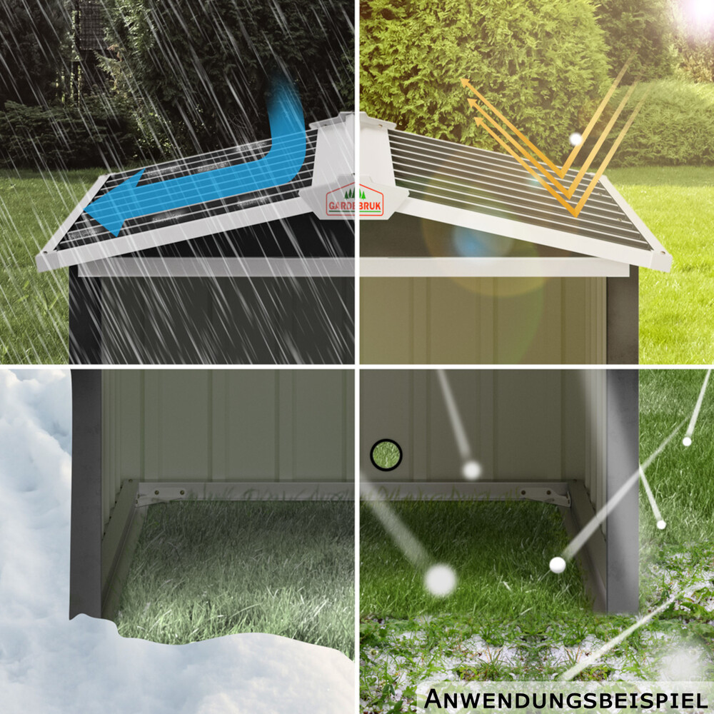 M&auml;hroboter-Garage 86 x 100 x 63 cm anthrazit image number 6