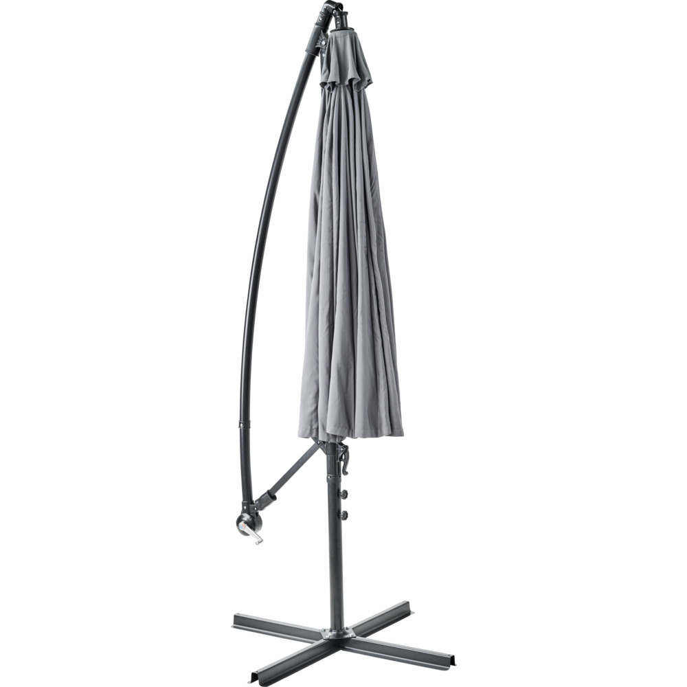 Ampelschirm Asiastyle &Oslash; 3m, anthrazit, sturmsicher image number 1