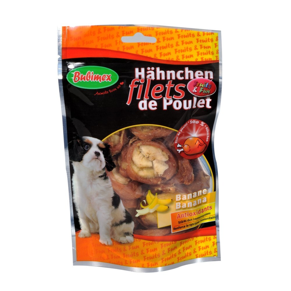 Bubimex H&auml;hnchenbrustfilet mit Banane 85 g
