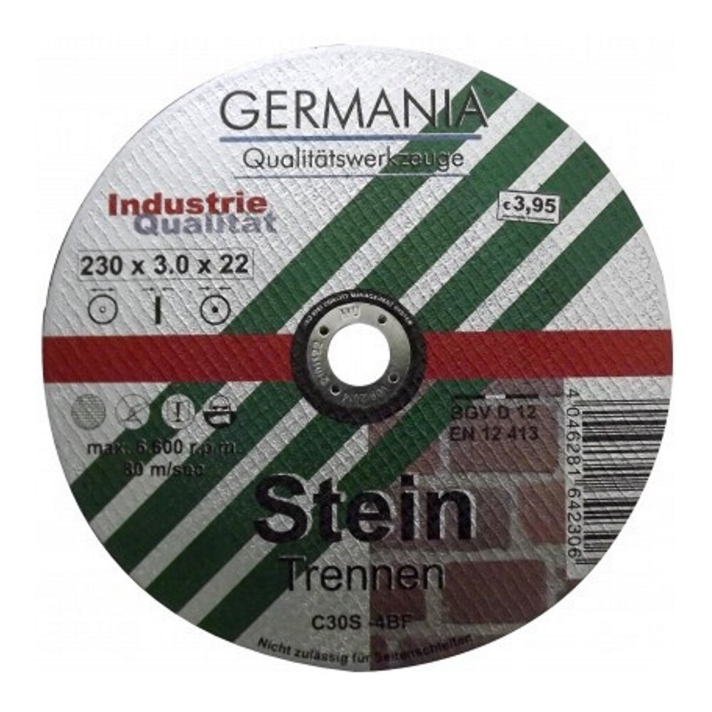 Trennscheibe Stein 230x3,0 Industriequalit&auml;t Trennen