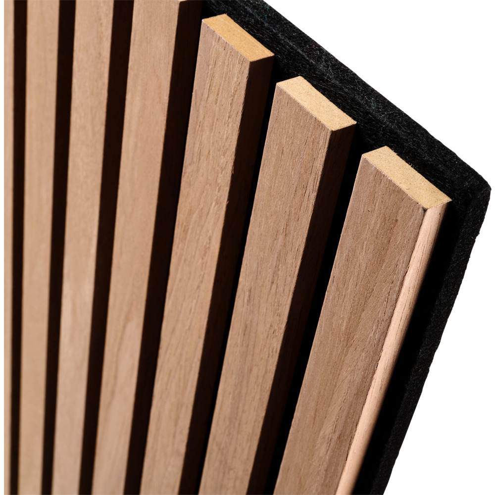 Akustikpaneel 60 x 60 x 1,8 cm in Hellbraun image number 2