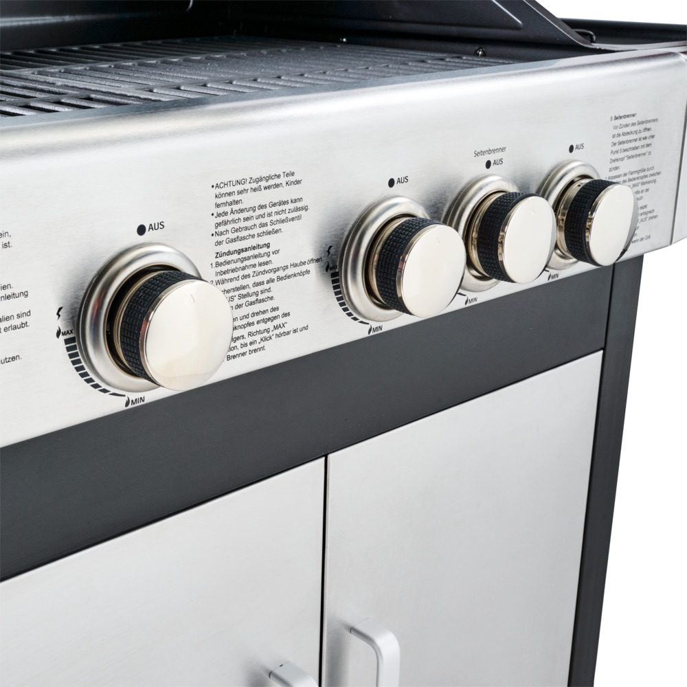 JUSTUS Gasgrill Ares 3 SU mit 3+1 Brennern image number 7