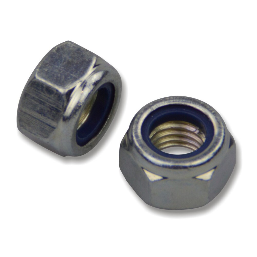 Sicherungsmutter M6 DIN 985 mit Klemmring A2 Edelstahl