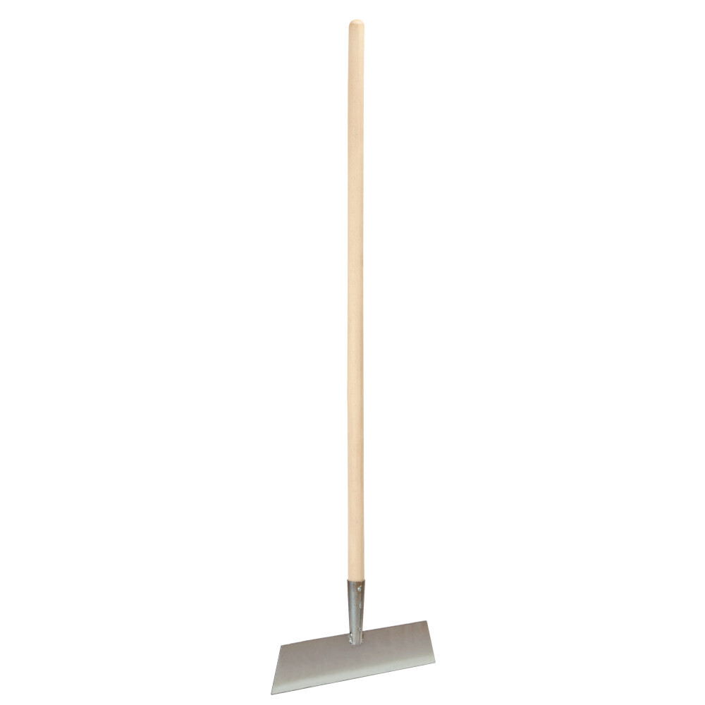 Sto&szlig;scharre 33 cm Aluminium mit Holzstiel 108 cm