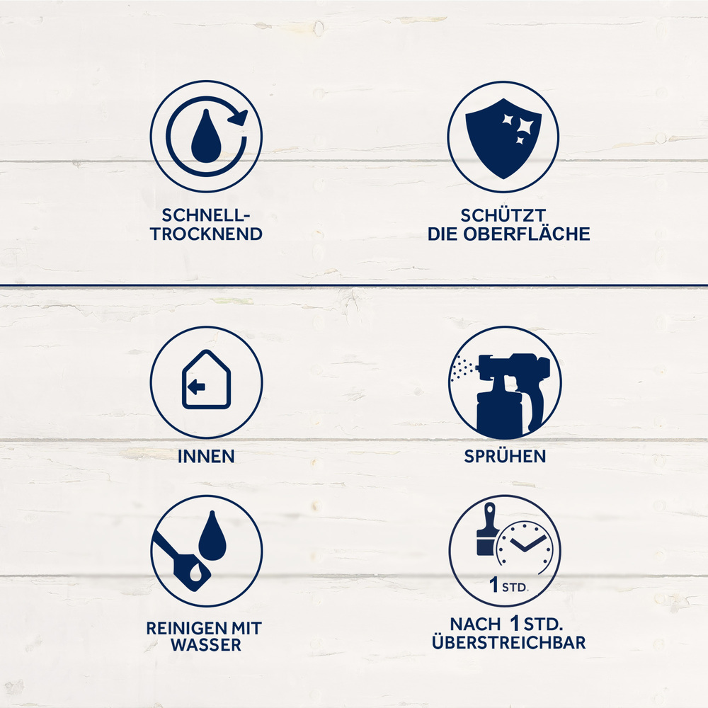 BONDEX Kreidefarbe Mystisches Schwarz 400ml image number 1