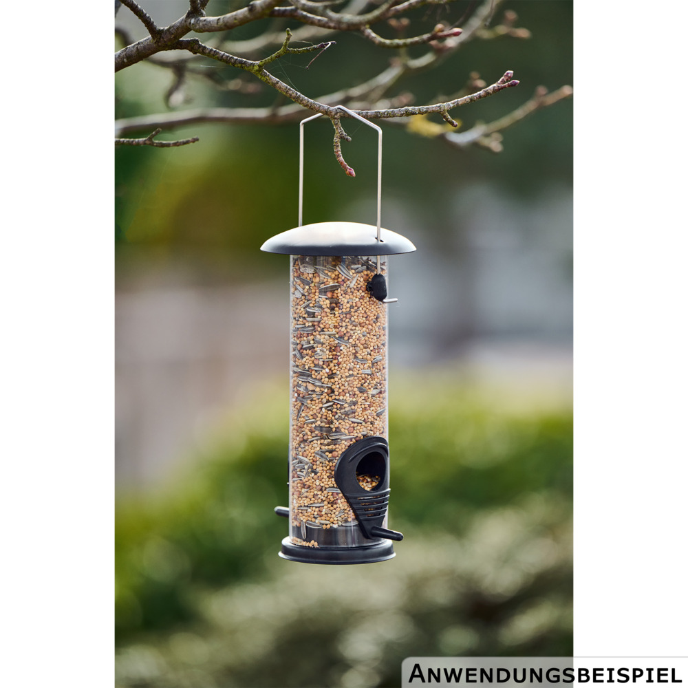 Vogelfutters&auml;ule Kunststoff mit Metallb&uuml;gel image number 4