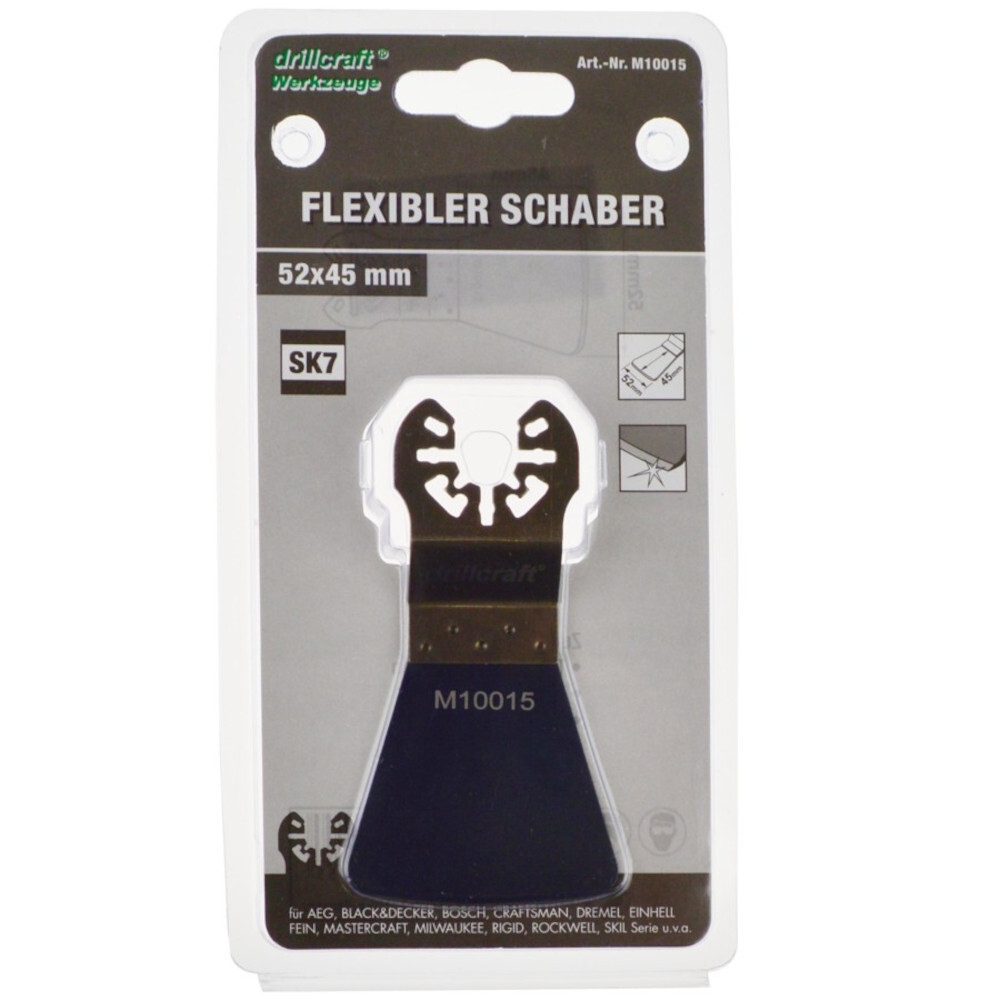 Drillcraft Schaber flexibel 52 x 45 mm image number 1