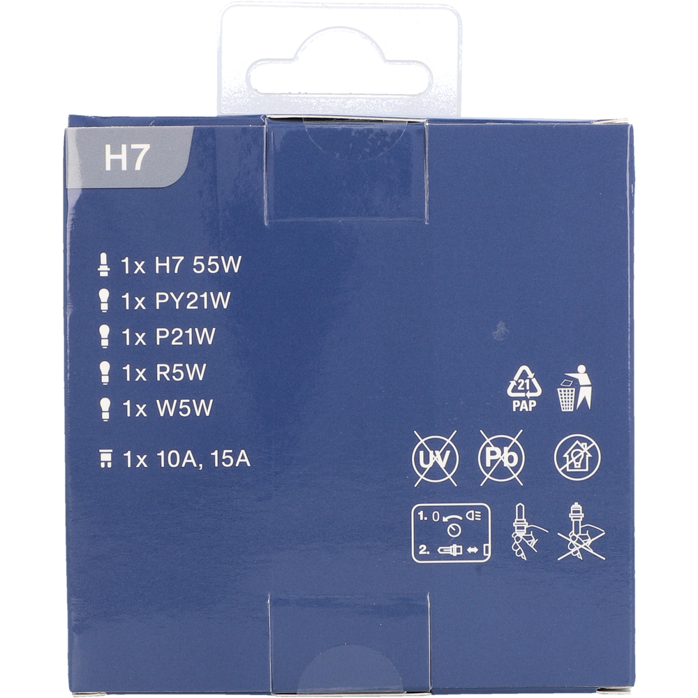 Lampenersatz-Set 12V H7 7-teilig image number 2