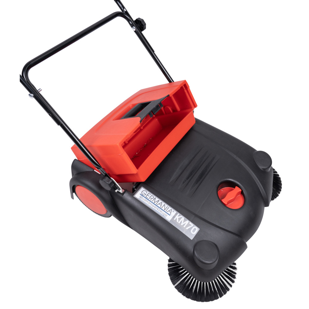 GERMANIA&reg; Handkehrmaschine KM70 70 cm 14 Liter image number 3