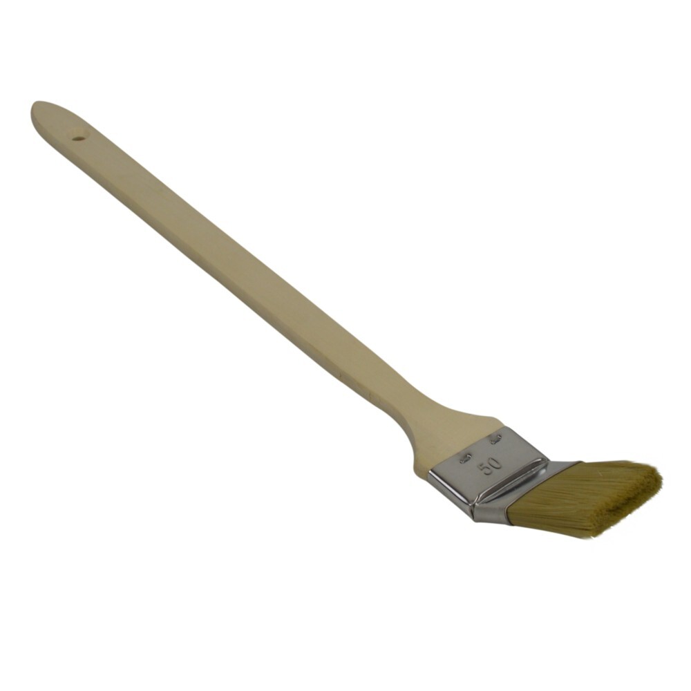 Eckenpinsel 75 mm gebogen mit PET-Borsten image number 1