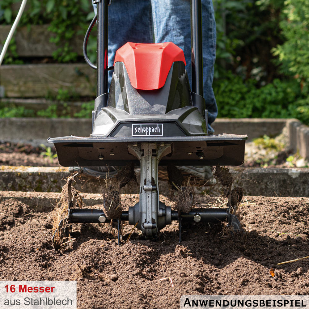 Scheppach Elektro-Motorhacke MTE380 1050 Watt image number 12