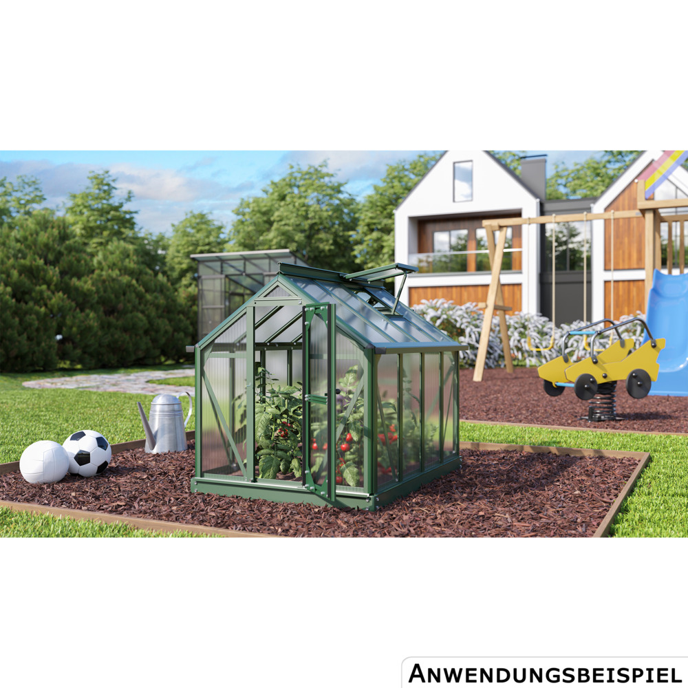 Vitavia Minigew&auml;chshaus ''Merlin'' Alu Smaragd HKP image number 2