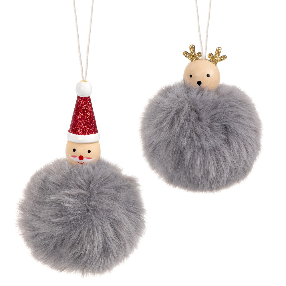 Weihnachtskugeln mit Aufh&auml;nger