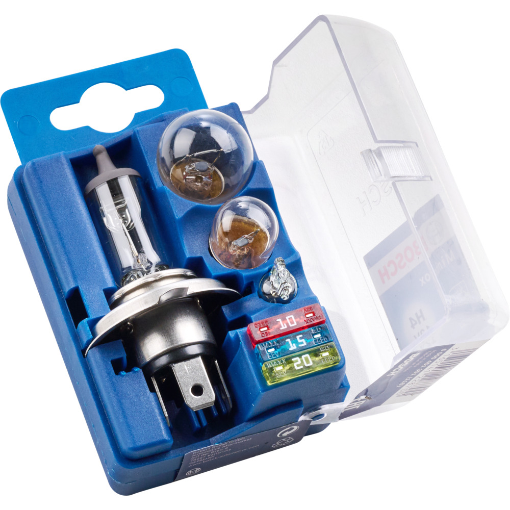 BOSCH GLL H4 Minibox KFZ-Lampen-Set, 7-teilig image number 1