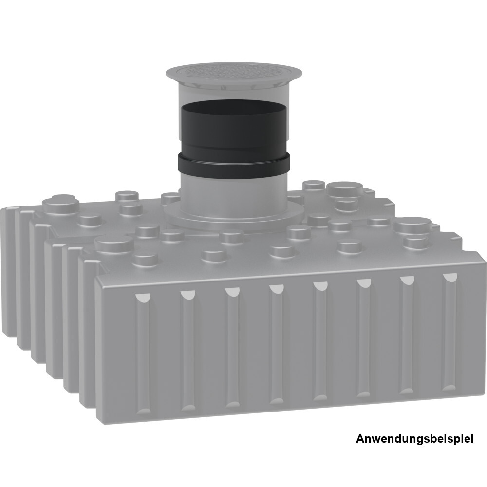 Domverl&auml;ngerung DN 600 f&uuml;r Regenwasser-Flachtank image number 1