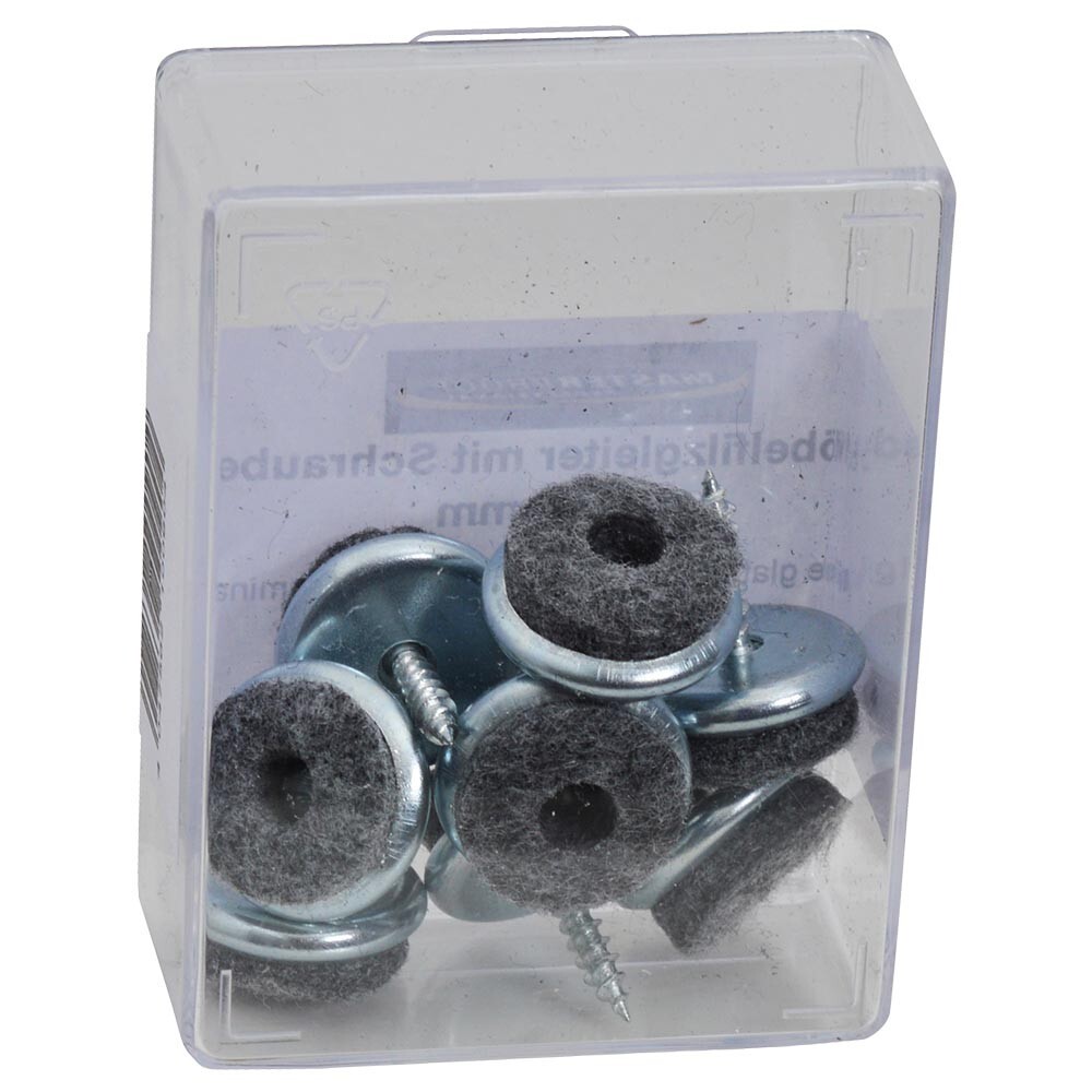 Filzgleiter 20 mm 8 St&uuml;ck mit Schraube