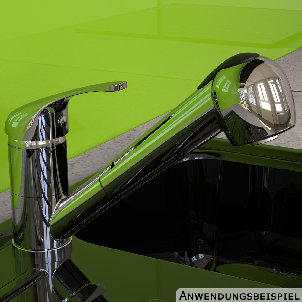 Sp&uuml;ltischarmatur Grande Vita Classic ausziehbar Stand 3/8" chrom image number 2