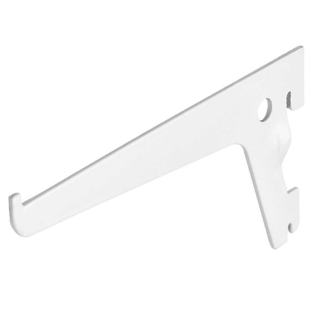 Tr&auml;ger 150 mm 1-reihig aus pulverbeschichtetem Stahl in wei&szlig;