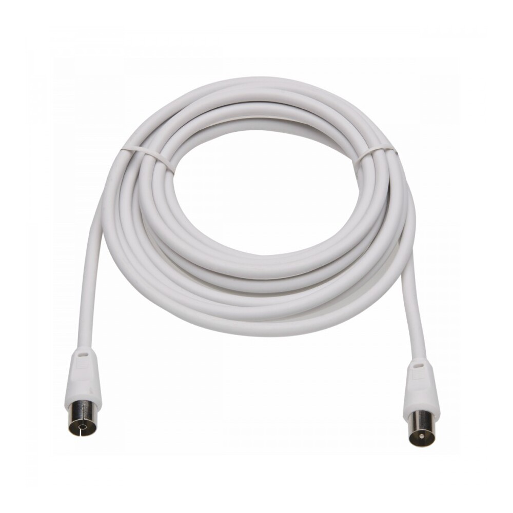 KOAX-Ger&auml;teanschlusskabel 3 m wei&szlig;