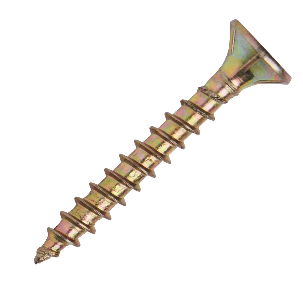 Spanplattenschraube 3,5x25 mm PZ 1kg FISHBULL-Pack Senkkopf Vollgewinde Kreuzschlitz image number 1