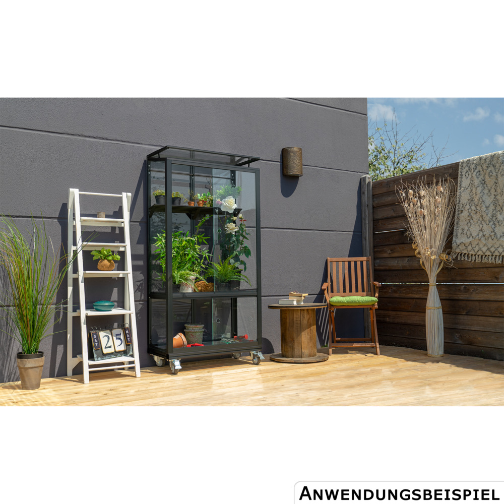 Vitavia Balkon-Gew&auml;chshaus "Stad" mit Rollfundament image number 3