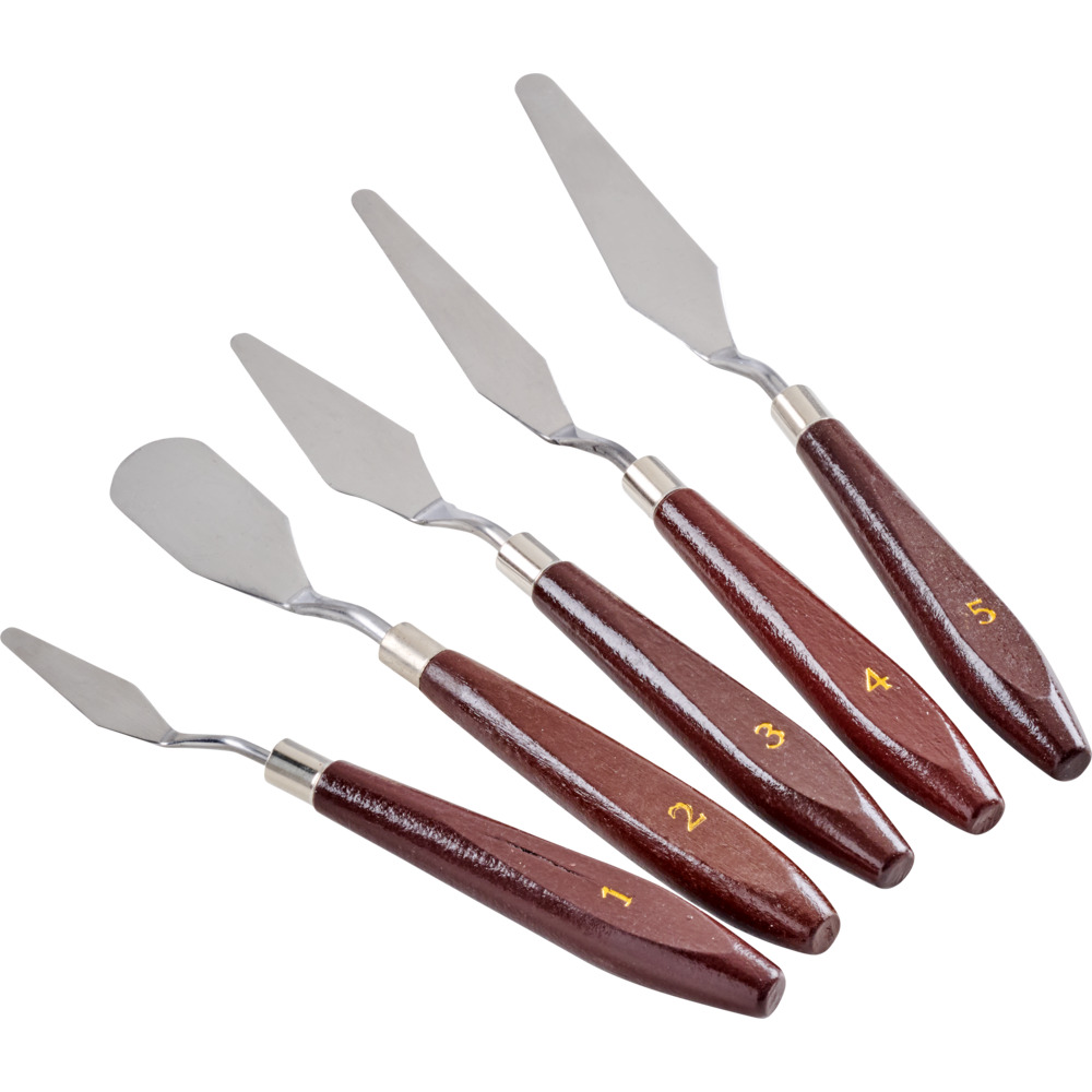 Farbspachtel-Set 5-teilig