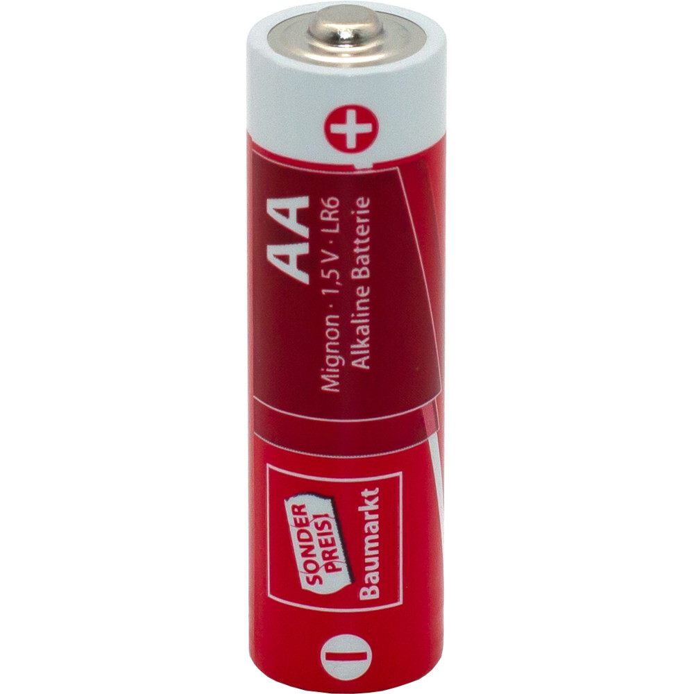 Sonderpreis Baumarkt Alkaline Batterien LR06 AA, 24 St&uuml;ck image number 1
