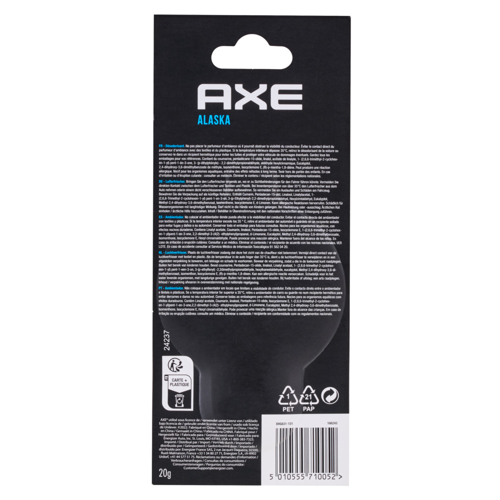 Axe 3D-Lufterfrischer Alaska image number 2