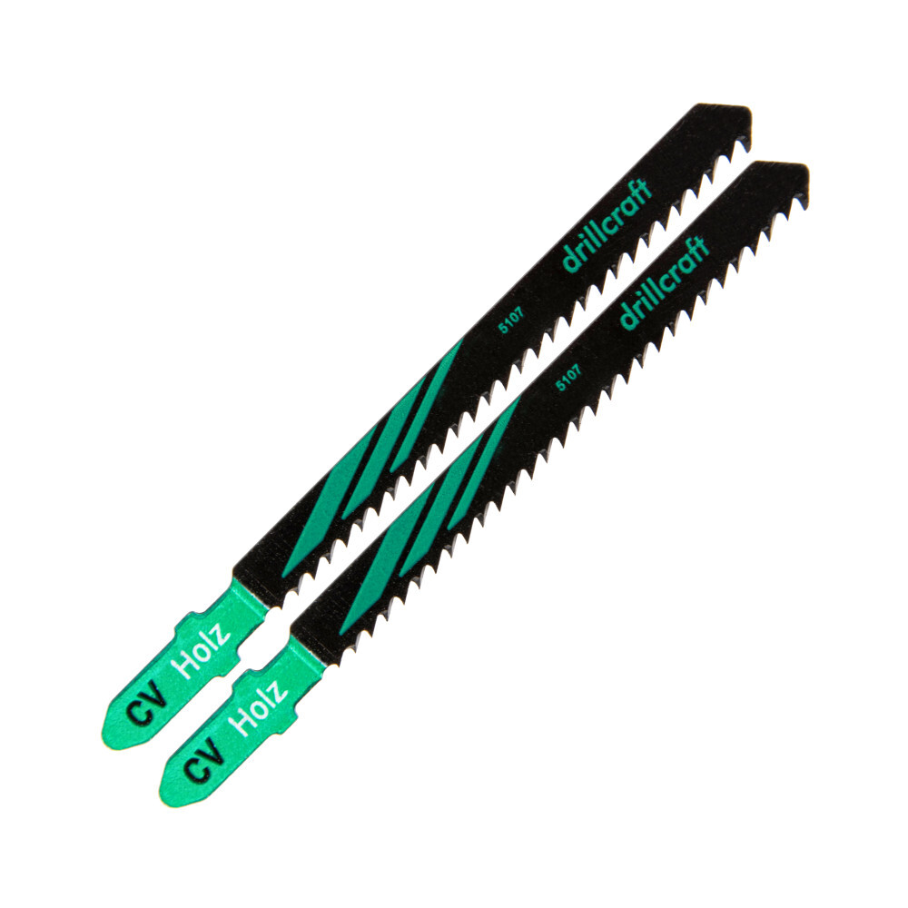 Stichs&auml;geblatt-Set 2 St&uuml;ck 100 x 2,5 mm mit 28 Zahn und T-Aufnahme