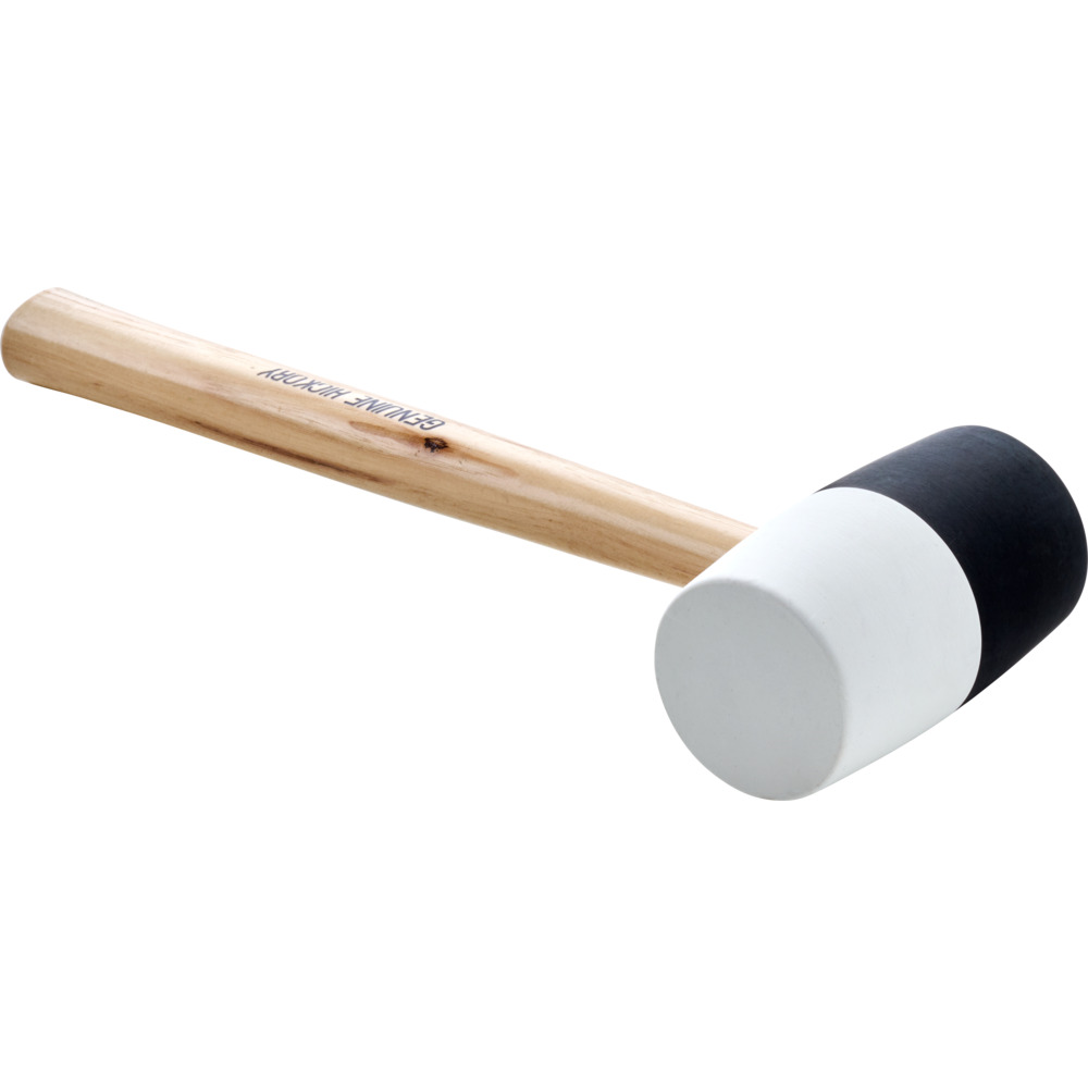 Gummihammer 840 g schwarz/wei&szlig;er Kopf