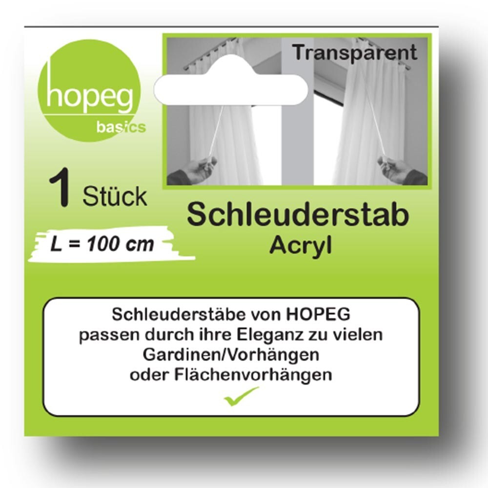 Schleuderstab Acryl 100cm