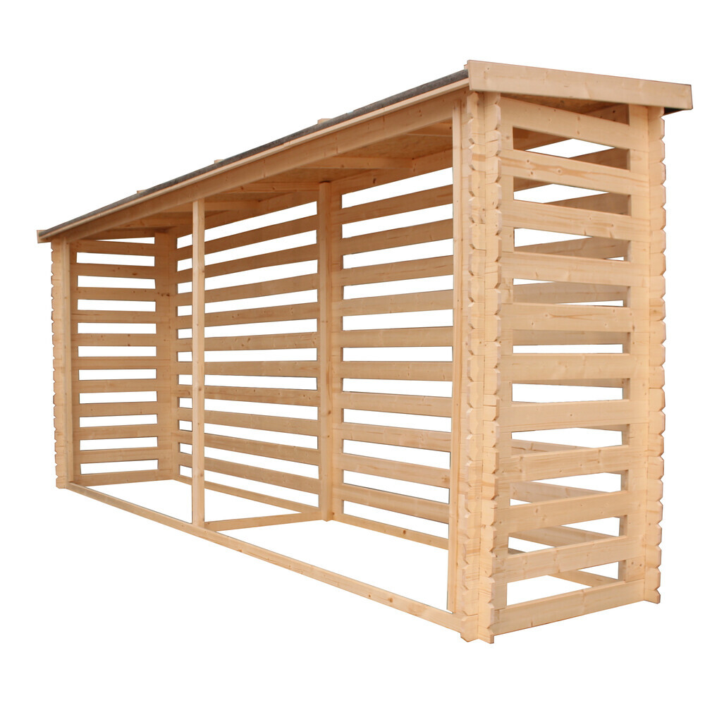 Timbela Kaminholzregal aus Holz image number 4