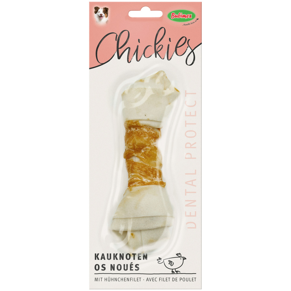 ''Chickies'' Kauknoten mit H&uuml;hnchenfilet gro&szlig;