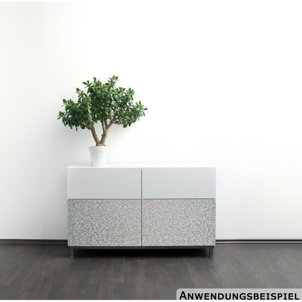 Klebefolie 200x45cm Stein Granit hellgrau Dekofolie Selbstklebefolie M&ouml;belfolie image number 2