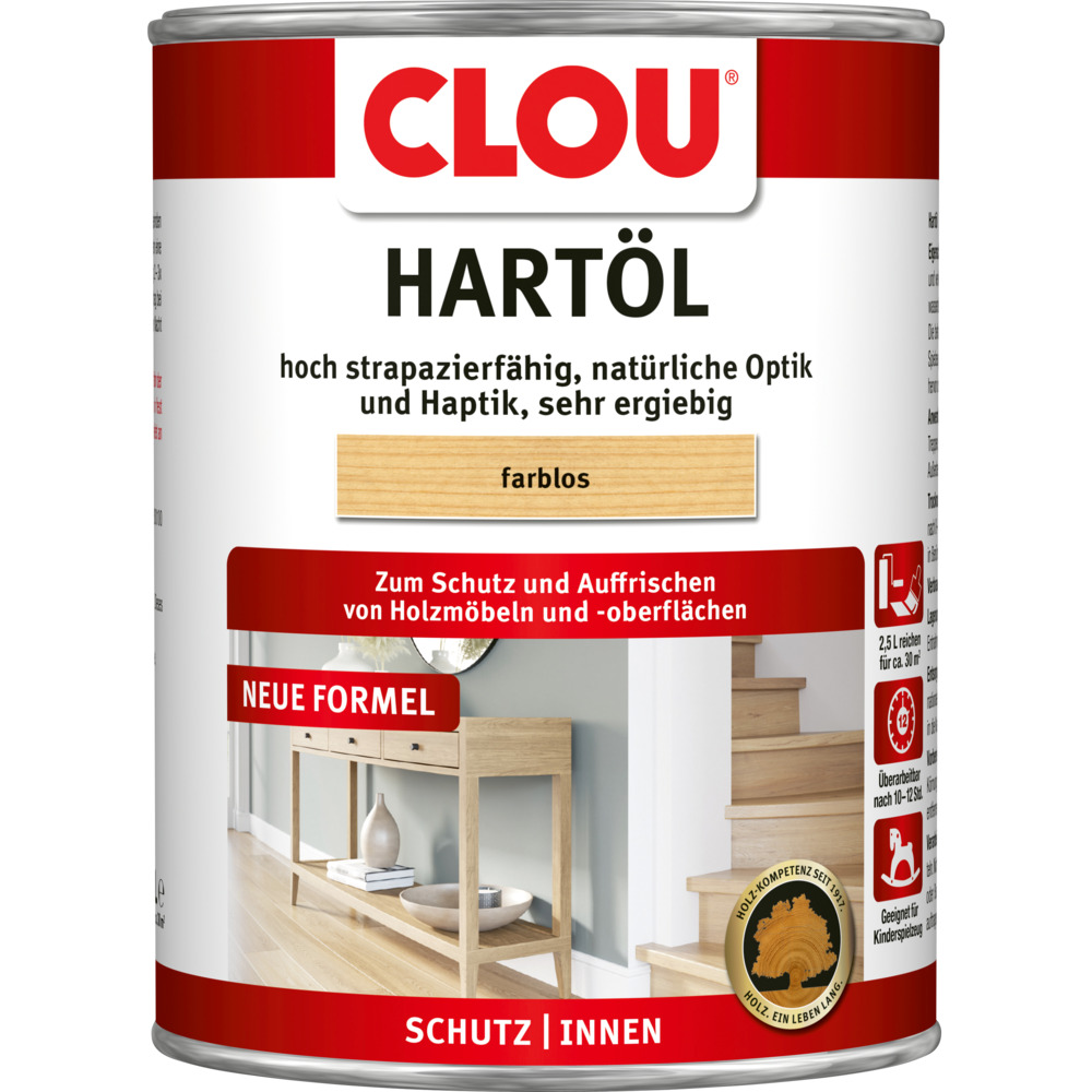 Clou Hart&ouml;l Nr. 0 farblos 2,5l