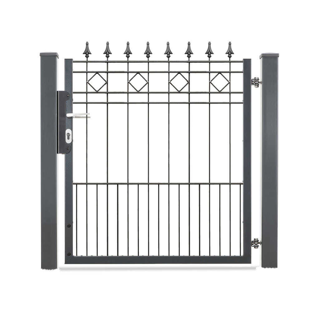 Torpaket Vario Rimini 0,9 m anthrazit verzinkt pulverbeschichtet