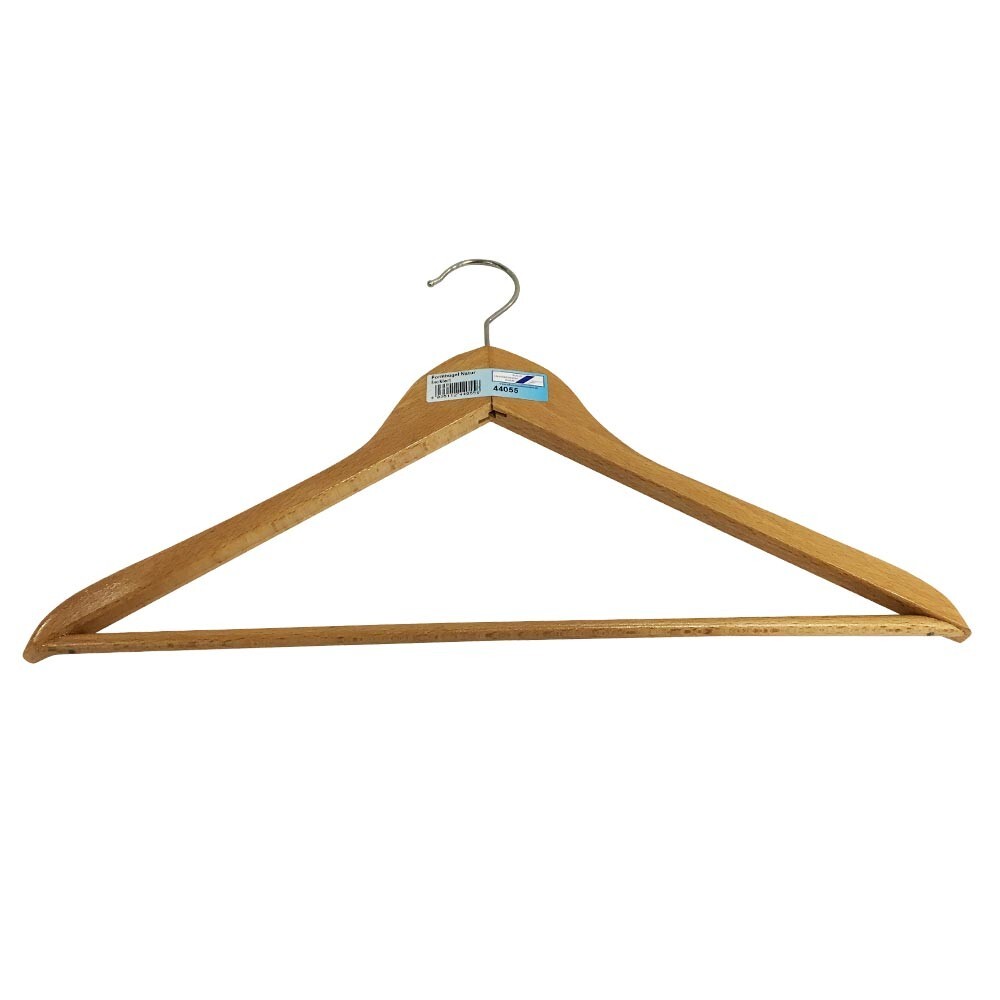 Kleiderb&uuml;gel Holz mit Steg