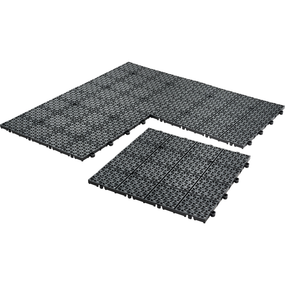 Klick-Bodenfliesen-Set 11 St&uuml;ck 30 x 30 x 1 cm Kunststoff image number 2