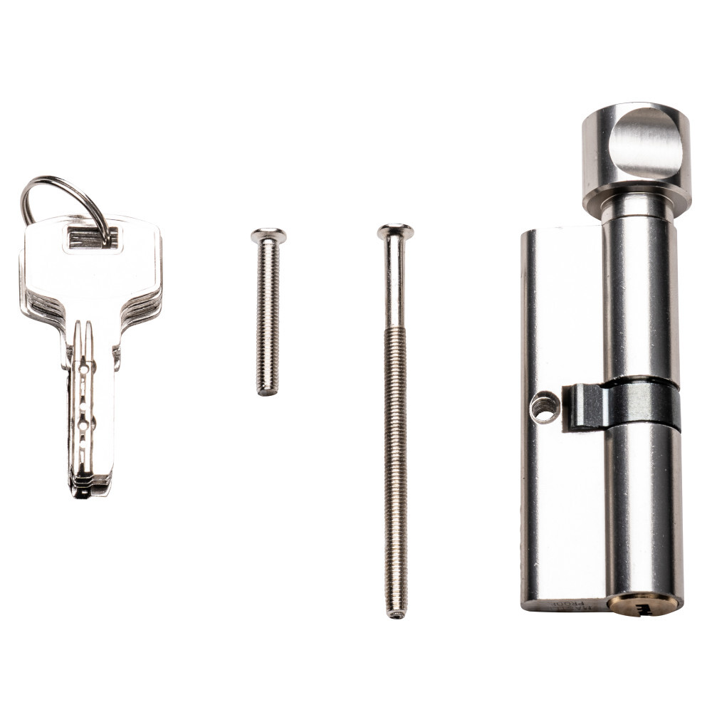 Sicherheitst&uuml;rzylinder 80 mm, 40/40 mit Knauf und 5 Schl&uuml;sseln image number 1