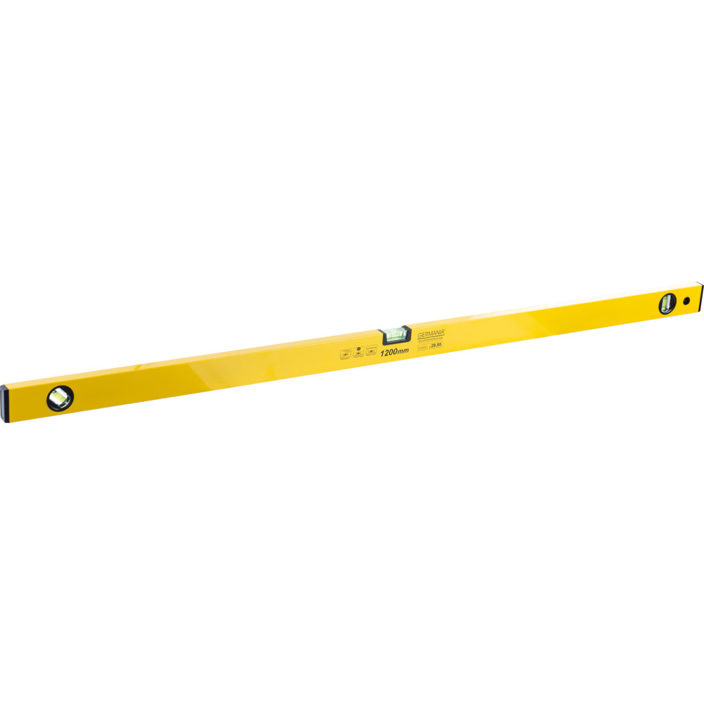GERMANIA&reg; Wasserwaage gelb 120 cm Aluminium
