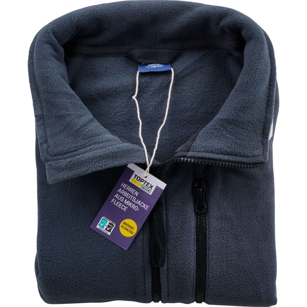 Arbeitsjacke Fleece Herren M - XL, navy oder grau image number 6