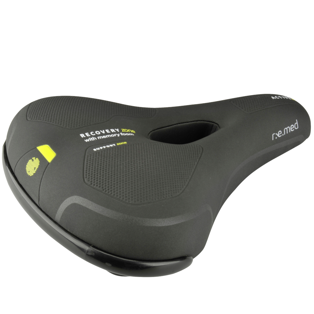 FISCHER Fahrrad Sattel Tour und City, gepolstert