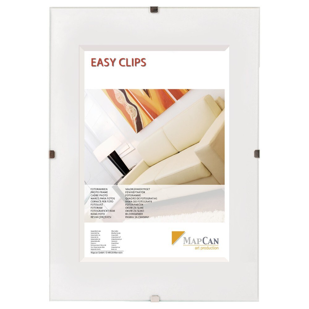 The Wall Rahmenloser Bilderhalter 40x50cm Normalglas