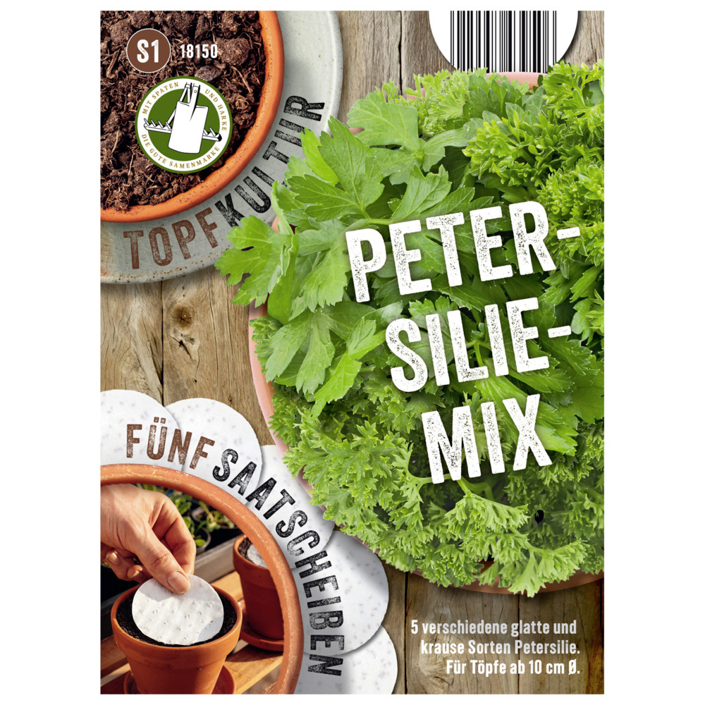 Saatscheiben Petersilie-Mix 5 Scheiben