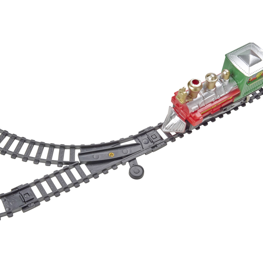 Weihnachtseisenbahn 9-teilig batteriebetrieben image number 2